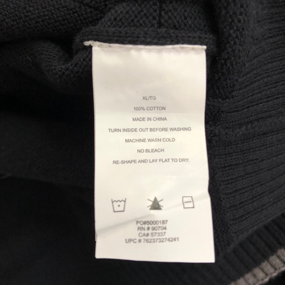 VINCE CAMUTO | Black Sweater XL - Picture 5 of 5